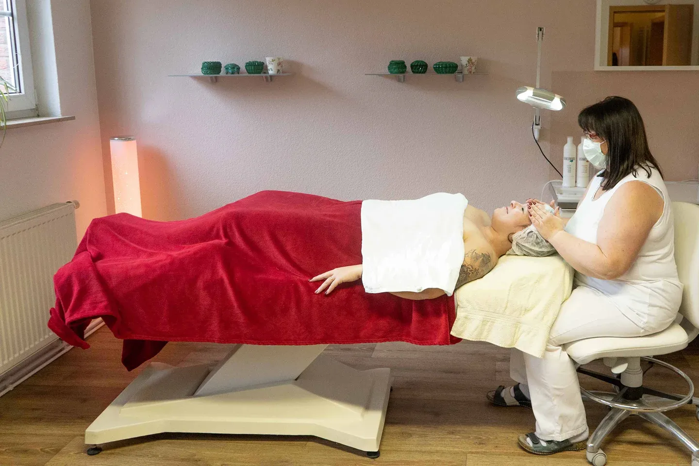 Kosmetik Studio Hintergrund